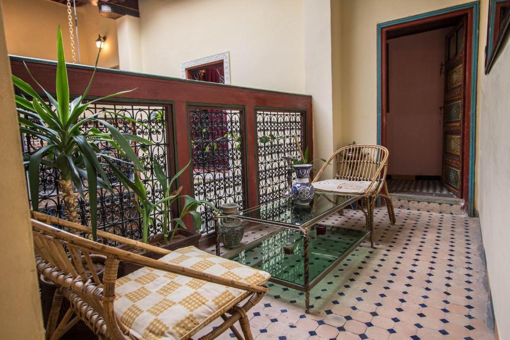 Riad La Source Bleue Fez Szoba fotó